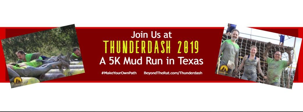 BONUS – Join Us at Thunderdash 2019 – A 5K Mud Run in Texas