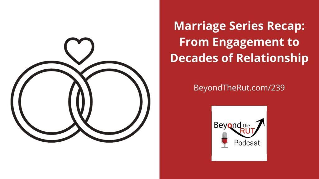 Beyond the Rut Healthy Marriage Series