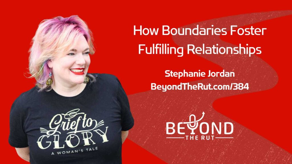 Stephanie Jordan is an author, speaker, and coach helping people create boundaries for fulfilling relationships.
